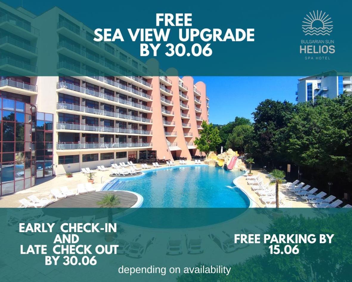 Helios Spa Hotel - All Inclusive Golden Sands Esterno foto